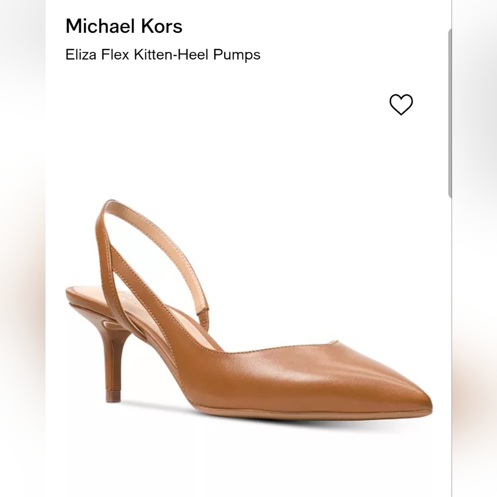 Michael Kors Eliza flex slingback size 8.5